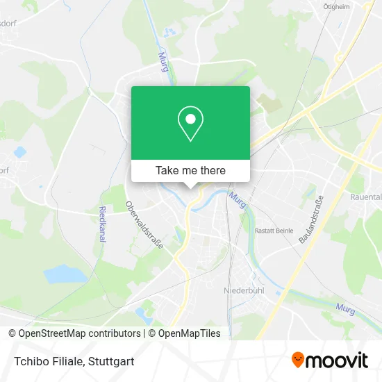 Tchibo Filiale map