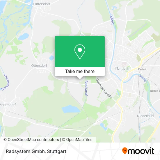 Radsystem Gmbh map
