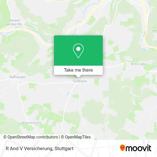 R And V Versicherung map