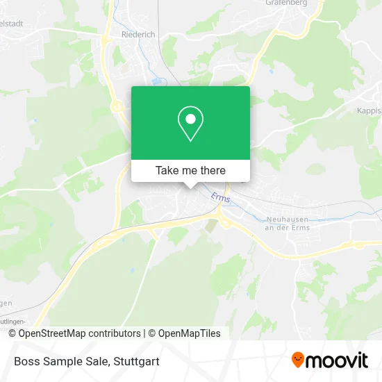 Boss Sample Sale map