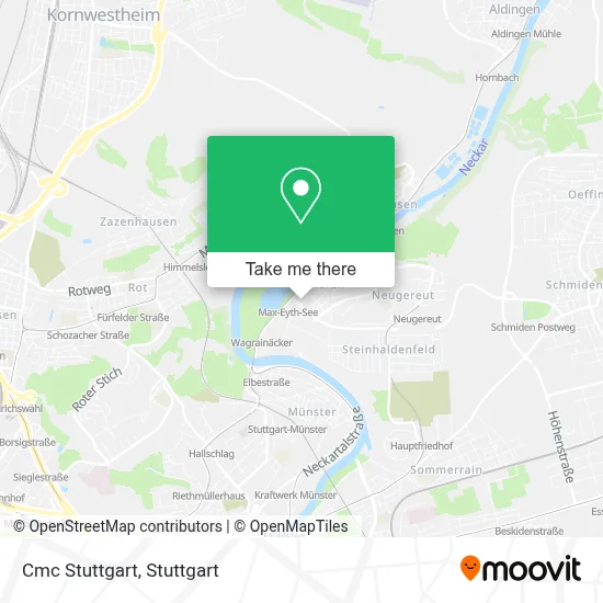Cmc Stuttgart map