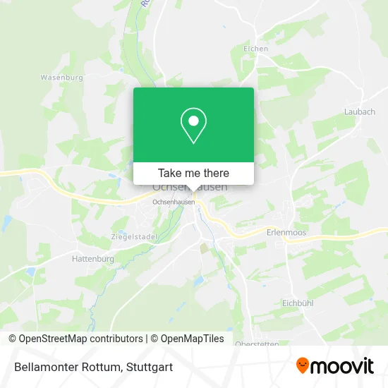Bellamonter Rottum map