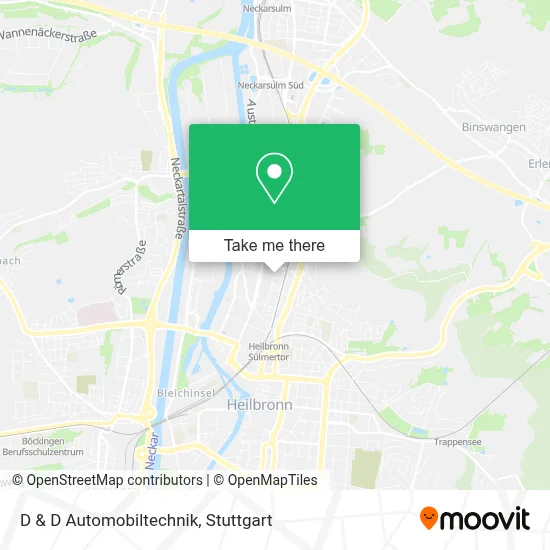D & D Automobiltechnik map