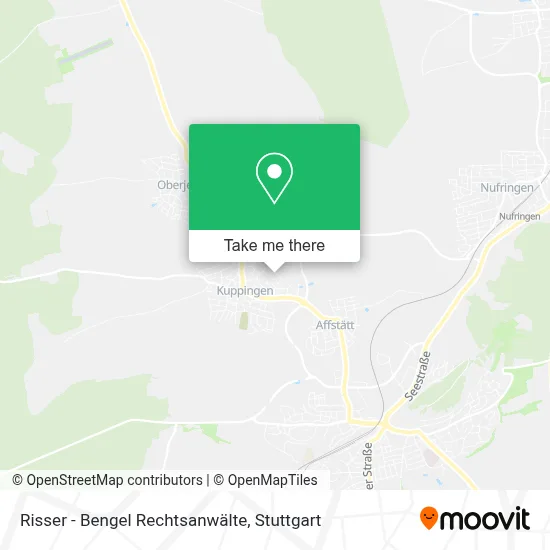 Risser - Bengel Rechtsanwälte map