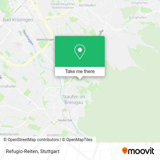 Refugio-Reiten map