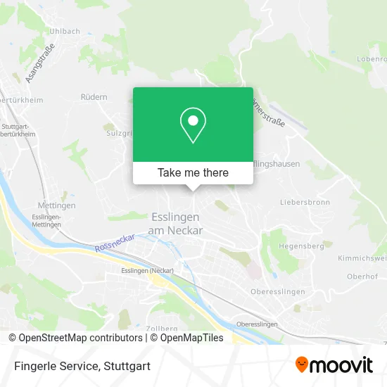 Fingerle Service map