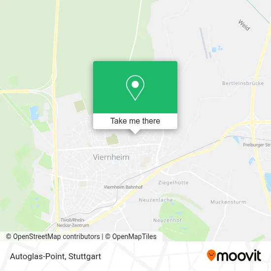 Autoglas-Point map