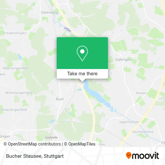 Bucher Stausee map