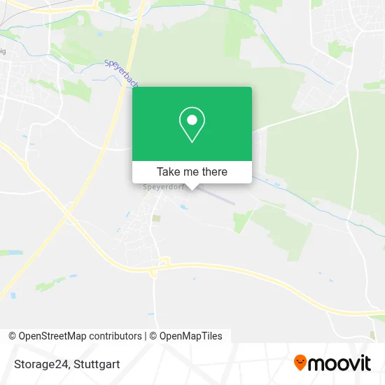 Storage24 map