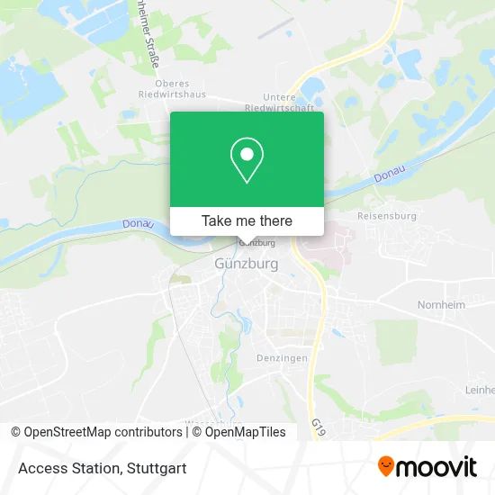 Access Station map