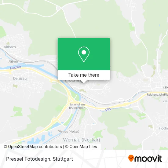 Pressel Fotodesign map