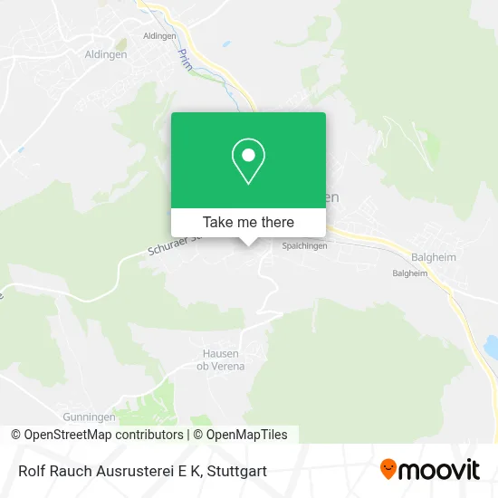 Rolf Rauch Ausrusterei E K map