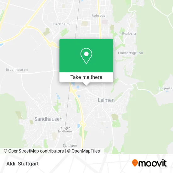Aldi map