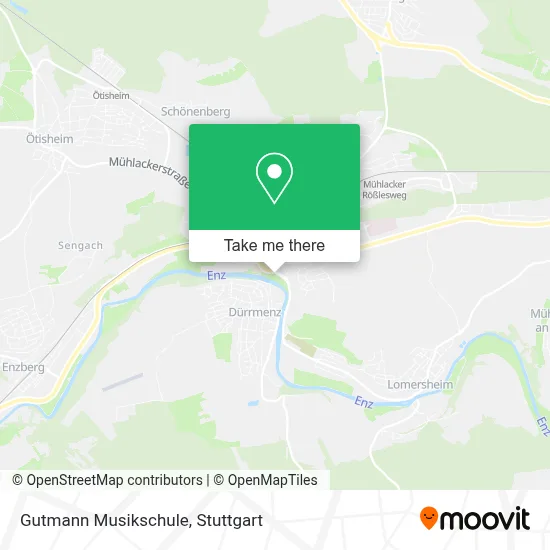 Gutmann Musikschule map