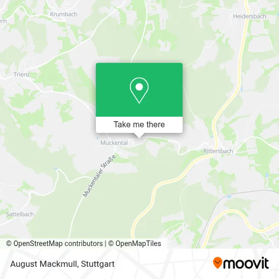 August Mackmull map