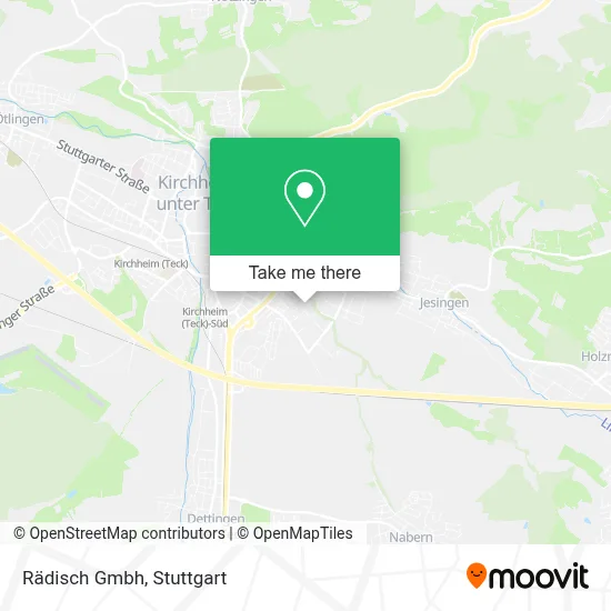 Rädisch Gmbh map