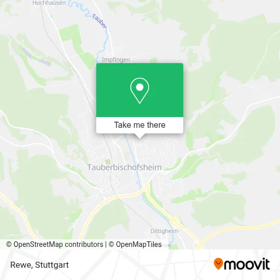 Rewe map