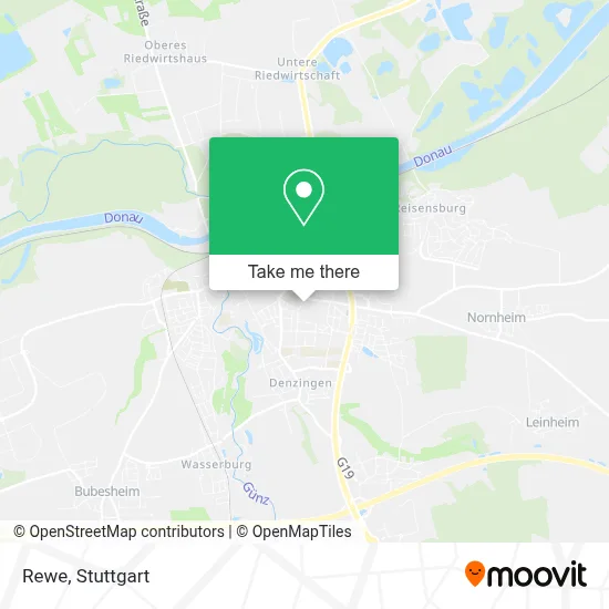 Rewe map