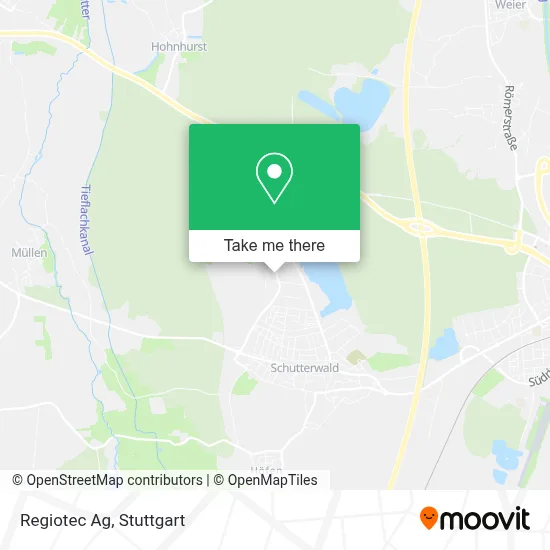 Regiotec Ag map