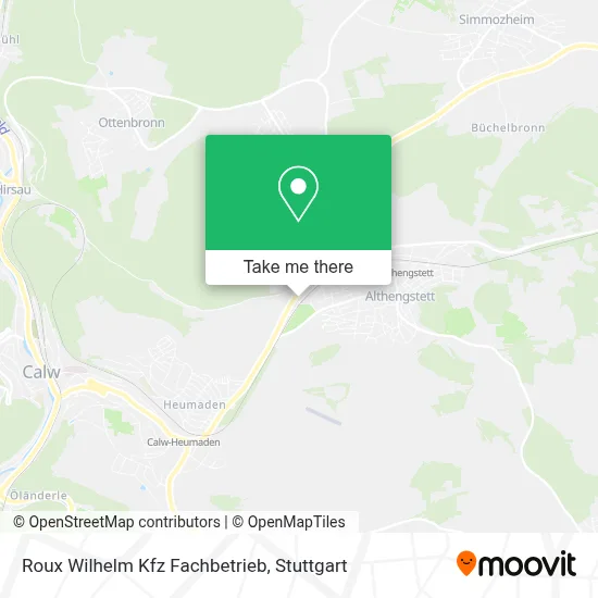 Roux Wilhelm Kfz Fachbetrieb map