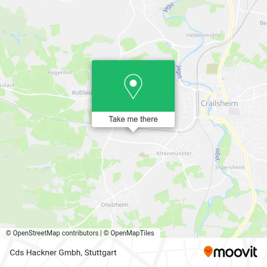 Cds Hackner Gmbh map