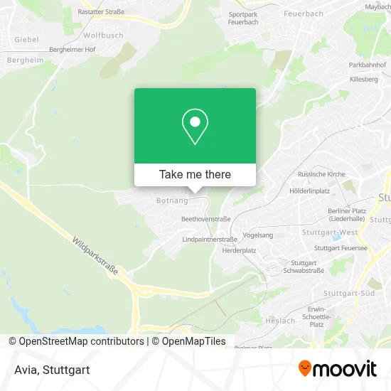 Avia map