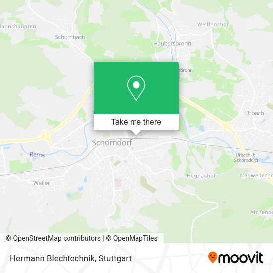 Hermann Blechtechnik map