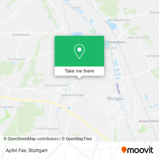 Apfel Fax map
