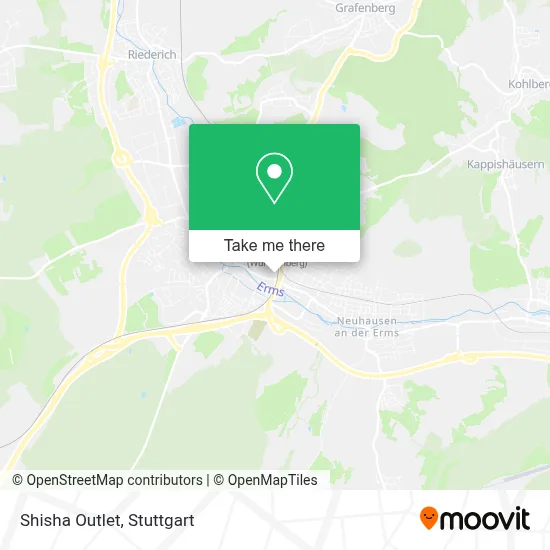 Shisha Outlet map