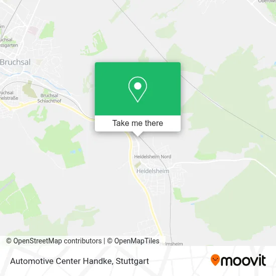 Automotive Center Handke map