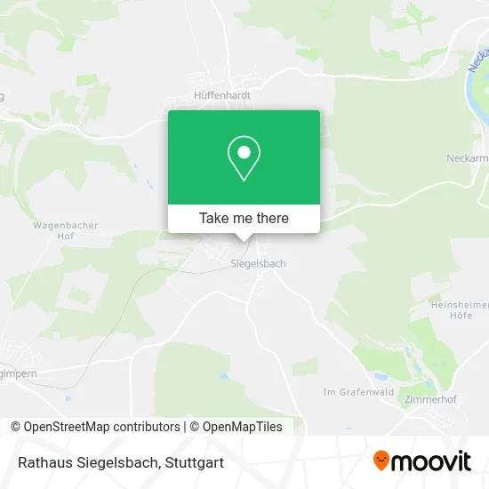 Rathaus Siegelsbach map