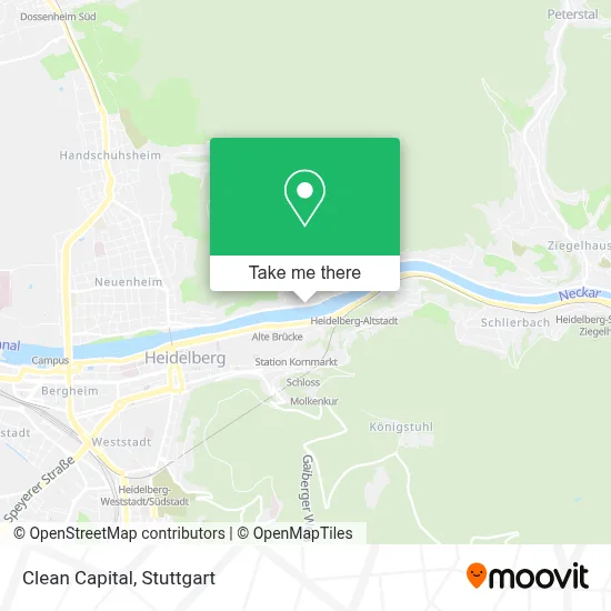 Clean Capital map