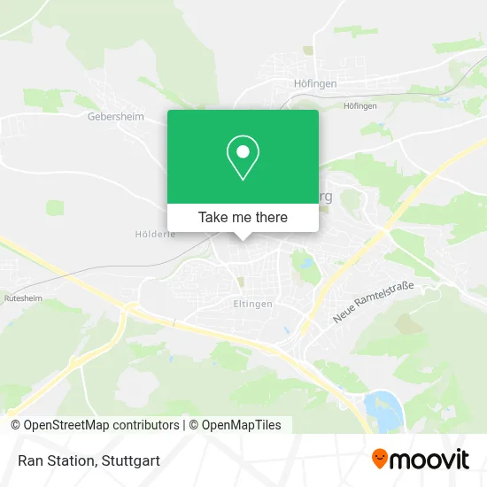Ran Station map