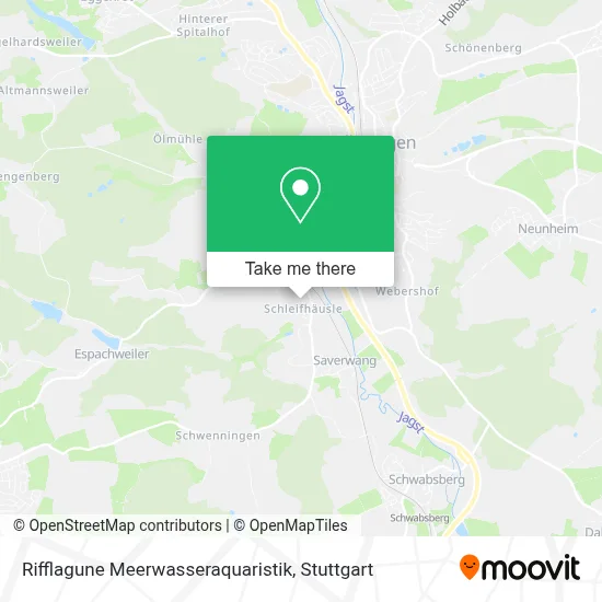 Rifflagune Meerwasseraquaristik map