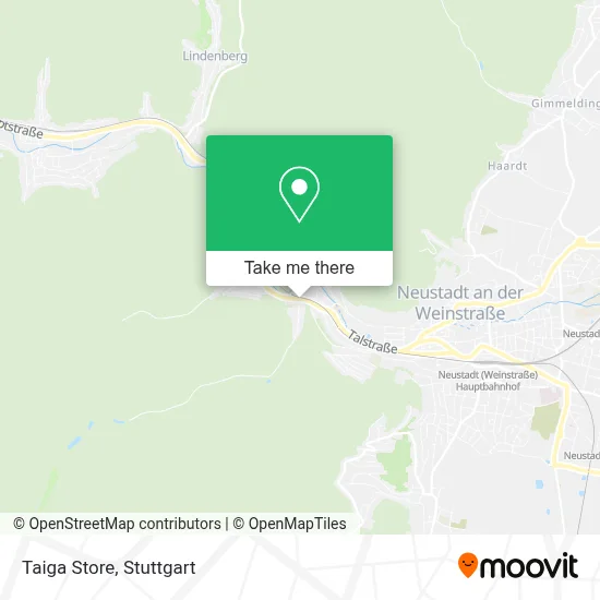 Taiga Store map