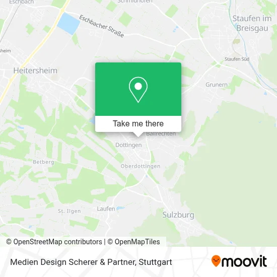 Medien Design Scherer & Partner map