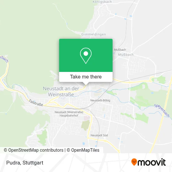 Pudra map