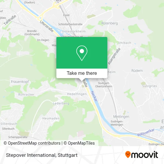 Stepover International map
