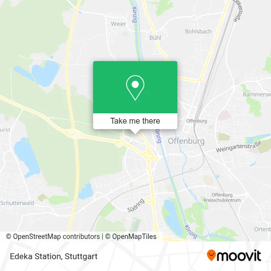 Edeka Station map