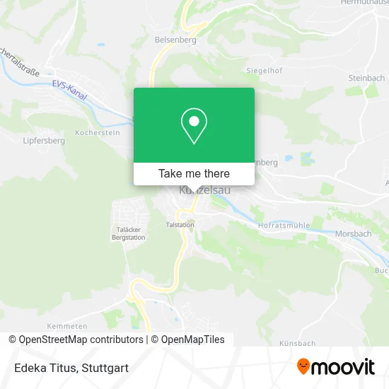 Edeka Titus map