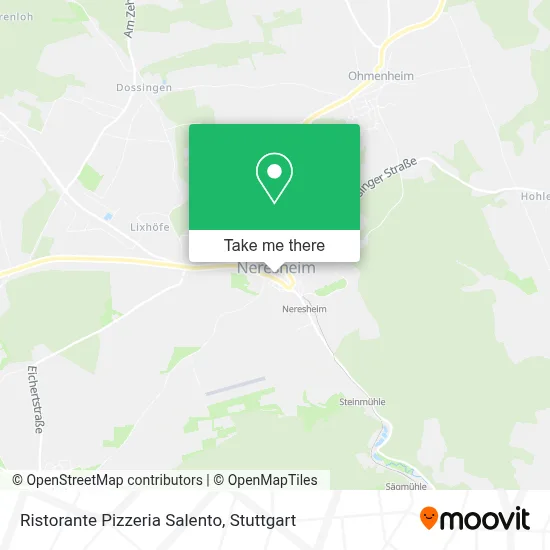 Ristorante Pizzeria Salento map