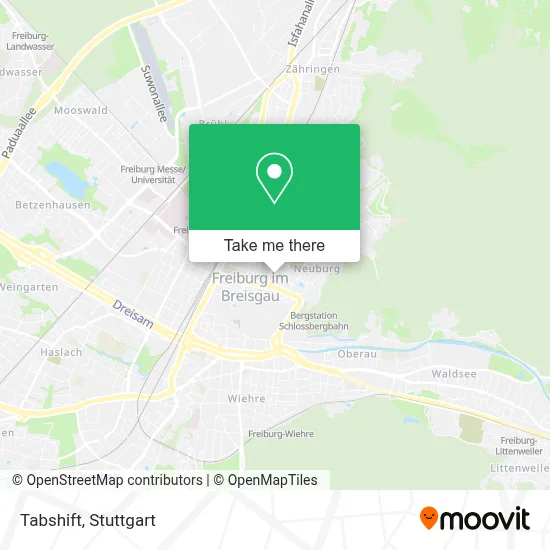 Tabshift map