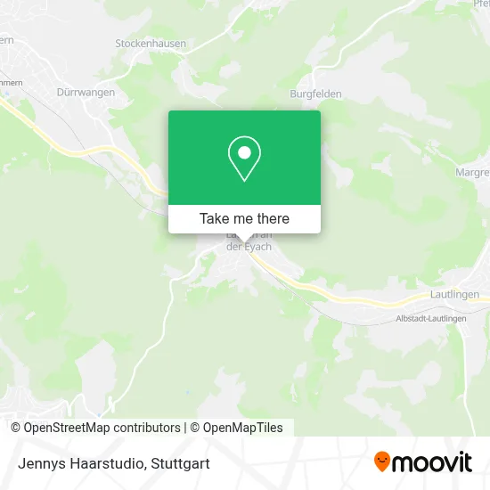 Jennys Haarstudio map