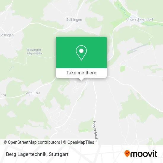 Berg Lagertechnik map