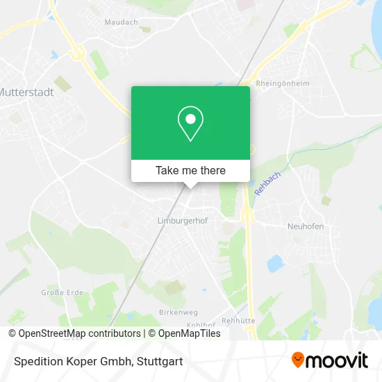 Spedition Koper Gmbh map