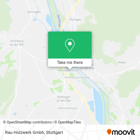 Rau Holzwerk Gmbh map