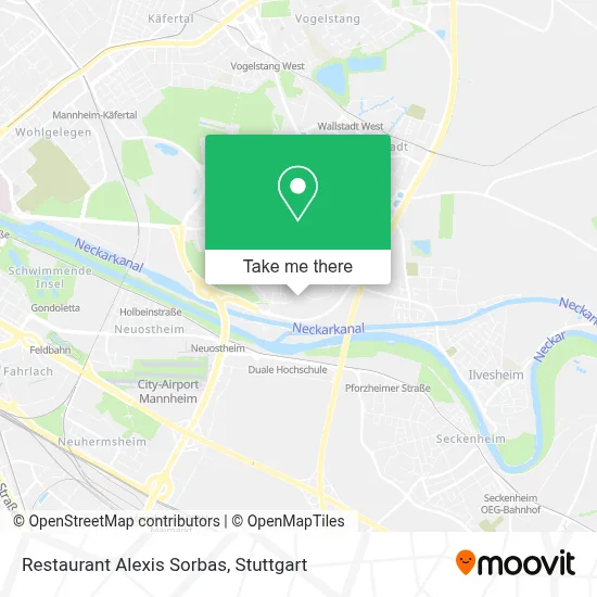 Restaurant Alexis Sorbas map