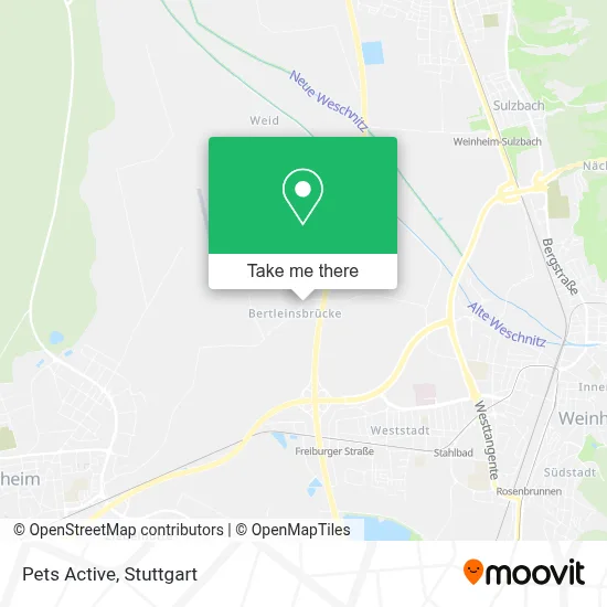 Pets Active map