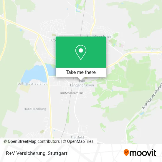 R+V Versicherung map