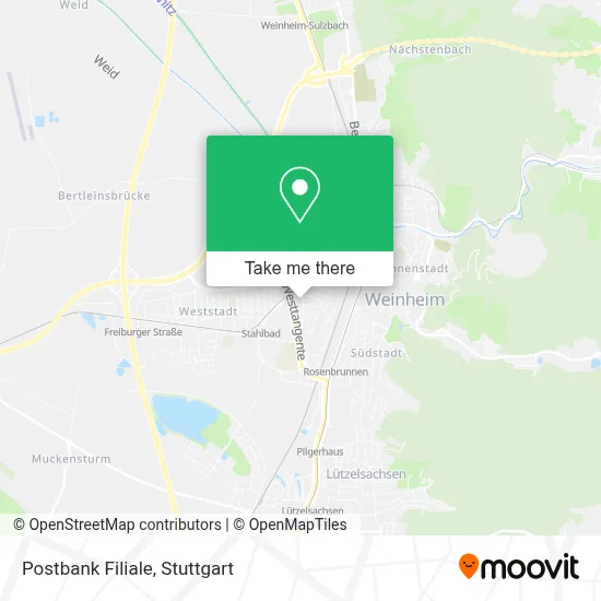 Postbank Filiale map